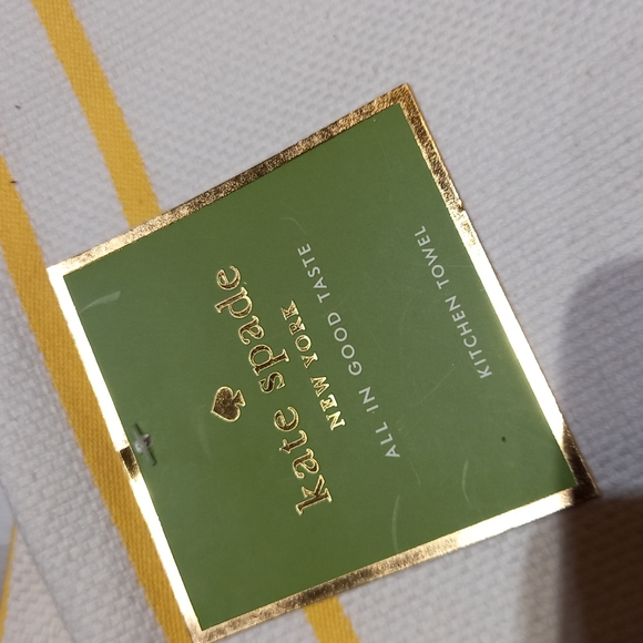 SOLD: Kate Spade 2pk kitchen towels NWT - Picture 5 of 6